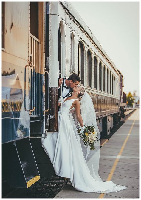 Train Station Wedding, Napa Wedding Venues, Napa Valley Wine Train, Wine Train, Inside Weddings, Napa Wine, Napa Valley Wedding, Train Wedding, Outdoor Wedding Photography