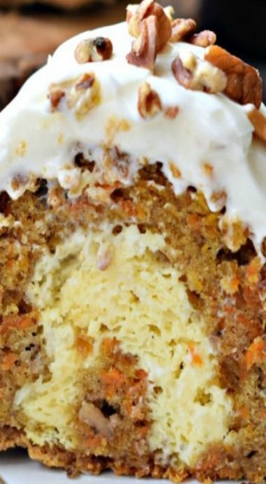 Carrot Bundt Cake, Best Dessert Ever, Cheesecake Ideas, Bundt Pan Recipes, Bundt Recipes, Cake Cheesecake, The Best Dessert, Torte Cupcake, Cake With Cream Cheese Frosting