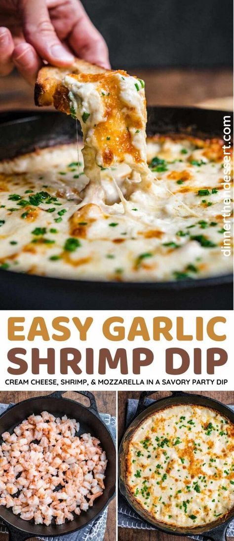 Garlic Shrimp Dip Recipe, Blackened Shrimp Appetizer, Hot Shrimp Dip With Cream Cheese, Baked Shrimp Dip With Cream Cheese, Shrimp Dip Appetizers, Creamy Seafood Dip, Garlic Shrimp Dip, Creamy Shrimp Dip Recipe, Best Shrimp Dip Recipe