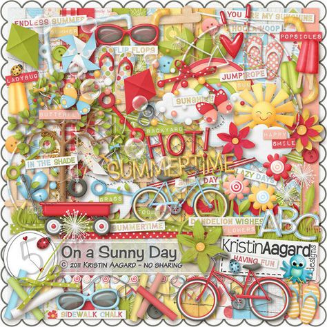 On a Sunny Day — Yandex Disk Digi Scrap Freebies, Free Digital Scrapbooking Kits, Free Digital Scrapbooking, Lemonade Stand, Digi Scrap, Digital Scrapbook Paper, Digital Kit, Scrap Paper, Digital Scrapbooking Kits