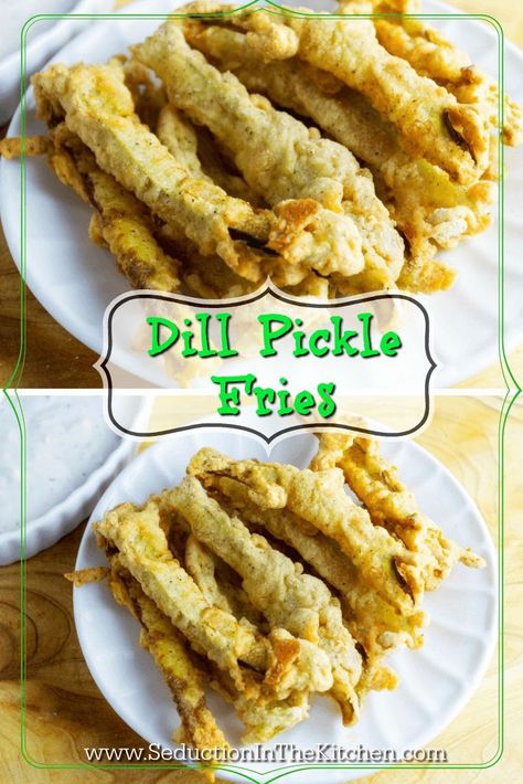 Pickle Fries, Deep Fried Pickles, Fried Pickles Recipe, Dill Pickle Recipe, Pickles Recipe, Fried Pickles, Fries Recipe, Party Appetizers, Super Easy Recipes