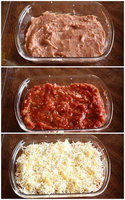 Refried Beans Dip With 3 Ingredients - My Cooking Journey Refried Beans Dip, Bean Dip Recipes Refried, Bean Cheese Dip, Gameday Snacks, Refried Bean Dip, Refried Bean, Bean Dip Recipes, College Food, Delicious Dips