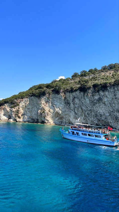 Albania Summer Aesthetic, Summer In Albania, Summer Albania, Albania Beaches, Albania Aesthetic, Seaside Village, Beach Blue, Euro Summer, Europe Summer