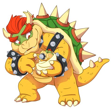 Bowser Jr, King Koopa, Mario Fan Art, Super Mario And Luigi, Super Mario Art, Nintendo Art, Super Mario Brothers, Mario Art, Mario Brothers