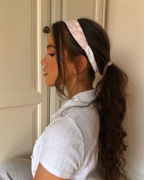 Dior Headband, Dior Monogram, Miss Dior, Cute Hairstyles, Hair Wrap, Dior, Monogram, Hair Styles, Hair