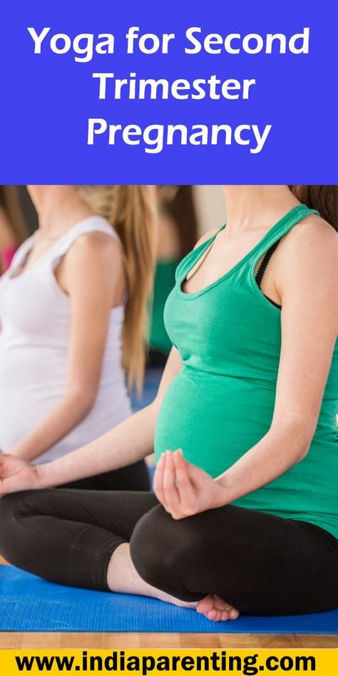 Yoga for Second Trimester Pregnancy Pregnancy Second Trimester, Yoga For Two, Second Trimester Pregnancy, Natural Childbirth, Pregnancy Period, Yoga Guru, Pregnancy Yoga, Second Trimester, Prenatal Yoga