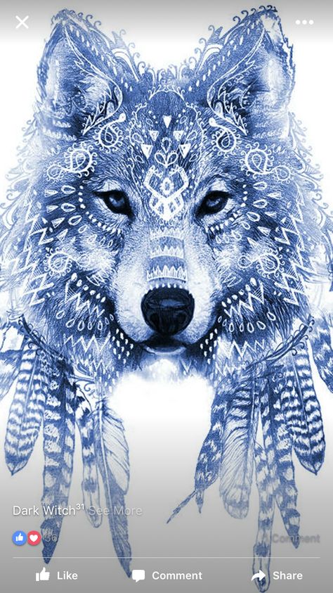 Native American Tattoo Drawings, Native American Wolf Tattoo, Native American Wallpaper, Wolf Tattoos For Women, Native American Animals, Native American Drawing, Native American Tattoo, Native American Wolf, Sacred Geometry Tattoo