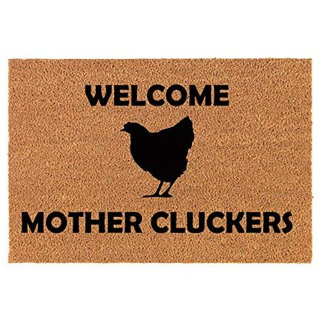 Chicken Door, Chicken Funny, Porch Mat, Christmas Chicken, Outdoor Entrance, Stylish Doors, Front Door Entrance, Christmas Doormat, Door Rug