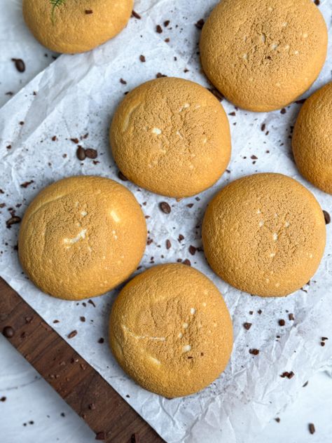 Papparoti (Coffee Buns) - BAKE WITH ZOHA Coffee Buns Recipe, Coffee Buns, Fluffy Coffee, Dessert For Christmas, Japanese Milk Bread, Homemade Buns, Mexican Coffee, Baking Buns, Full Fat Yogurt