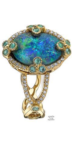 1000+ ideas about Black Opal on Pinterest | Opals, Fire Opals and ... Earth Ring, Fairy Queen, Opal Ring Gold, Ring Black, Opal Ring, Gems Jewelry, Gorgeous Jewelry, Yellow Gold Ring, Traditional Indian