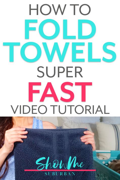 Folding Towels Save Space, Fold Bath Towels, How To Fold Bath Towels, Folding Bath Towels, Towel Folding Ideas, Fold Towels, How To Organize Your Closet, Folding Towels, Cleaning Supplies Organization