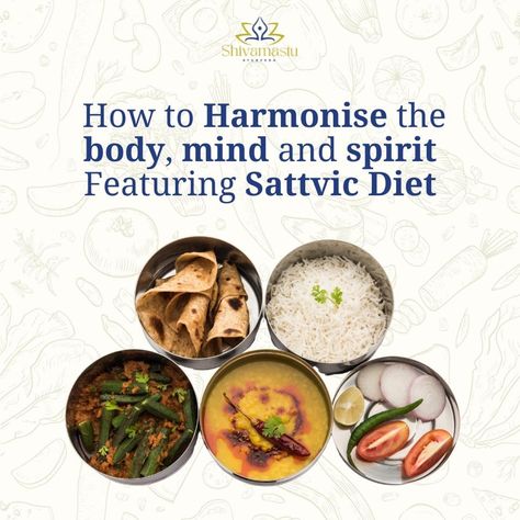 A Sattvic diet is a pure and wholesome way of eating that is rooted in ancient wisdom of Ayurveda. With a focus on pure, natural, and seasonal foods, the Sattvic diet emphasises the importance of choosing fresh fruits, vegetables, whole grains, legumes, nuts, seeds, and dairy products that are free from chemicals and preservatives. The Sattvic diet is not just about what you eat, but also how you eat. It promotes a balanced and simple approach to meals, avoiding excessive consumption of heavy. Sattvic Diet, Whole Grains, Dairy Products, Seasonal Food, Fresh Fruits, What You Eat, Ancient Wisdom, Fruits Vegetables, Ayurveda