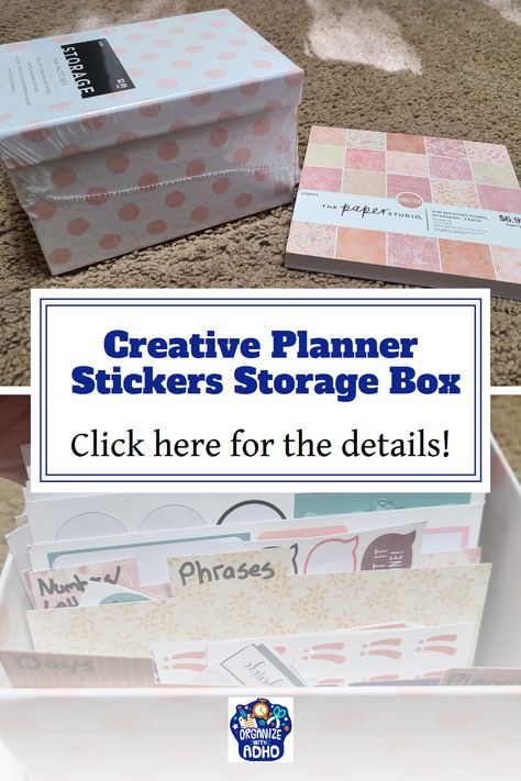 Are you tired of wasting time searching for your favorite planner stickers? 😓 Transform your planner sticker game with this simple yet effective organization method! 🔥 Never worry about losing or misplacing stickers again. 👍 Click here to find out how! ✨ Planner Sticker Organization, Organize Planner, Index Card Holders, Bloom Planner, Receipt Organization, Sticker Organization, Sheet Protectors, Photo Boxes, Mini Binder