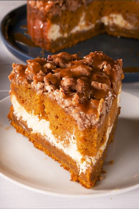 Delish Cheese Coffee Cake, Pumpkin Coffee Cake, Cream Cheese Coffee Cake, Brunch Desserts, Pumpkin Coffee Cakes, Pumpkin Cream Cheese, Pumpkin Cream Cheeses, Pumpkin Coffee, Coffee Cake Recipes