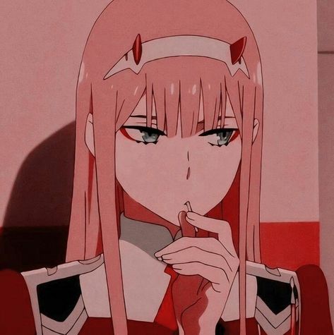 Zero Two Icon Aesthetic, Zero Two Icon, Evil Anime, Anime Expressions, Zero Two, Darling In The Franxx, Cute Anime Wallpaper, Animated Icons, Anime Films