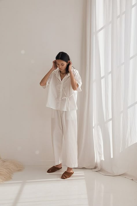 World Sleep Day, Pyjamas For Women, Positive Future, Deiji Studios, Stylish Pajamas, Classic Pajamas, London Brands, Style Wallpaper, Relaxed Trousers