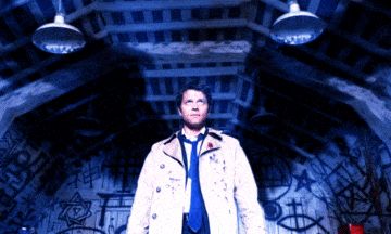 Can You Make It Through These 25 Castiel GIFs Without Swooning? Best Tv Characters, Supernatural Facts, Castiel Angel, Supernatural Angels, Supernatural Bloopers, Sandman Neil Gaiman, Supernatural Tattoo, Eric Kripke, Castiel Supernatural