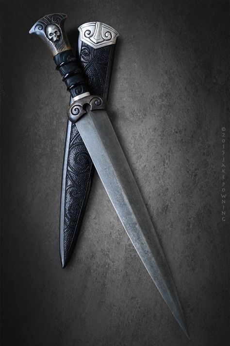 If I sleep, then I can dream... but what if I have a nightmare. That's probably why no one goes through with it. Pretty Knives, Dagger Knife, Cool Knives, Knife Making, Axes, Swords, Arsenal, A Black, Finland