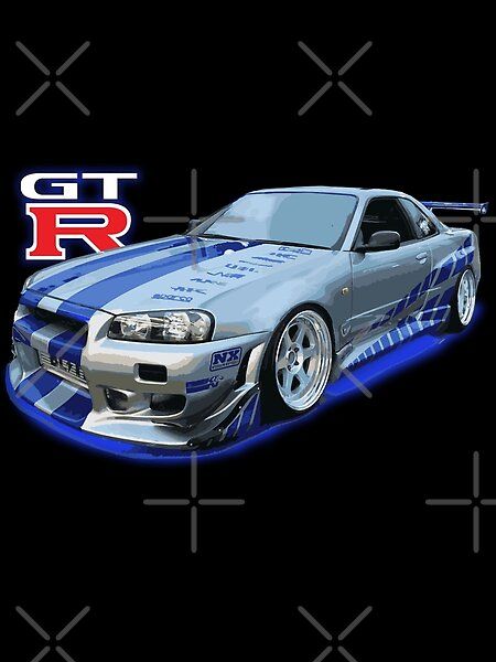 Gtr Paul Walker, Paul Walker Wallpaper, R34 Skyline, Skyline Gtr R34, R34 Gtr, Gtr R34, Cars Tees, Nissan Skyline Gtr, Skyline Gtr