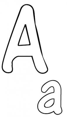 Alphabet zum ausmalen oder kneten. Kostenloser Ausdruck Preschool Alphabet Printables, Letter Stencils Printables, Letter A Coloring Pages, Welcome To Kindergarten, Writing Anchor Charts, Alphabet Templates, Alphabet Practice, High School Graduation Gifts, Coloring Sheets For Kids