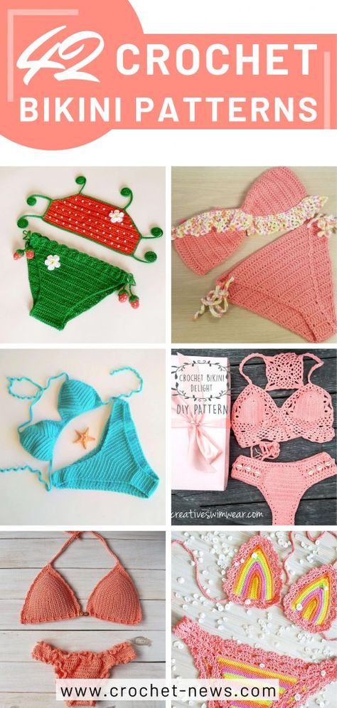 Free Crochet Patterns For Bikinis, Crochet Bathing Suit Pattern Free, Bathing Suit Crochet Patterns Free, Free Crochet Bathing Suit Pattern, Crochet Bikinis Boho Pattern, Crochet Bathing Suits Pattern Free, Crochet Swimwear Pattern Free, Crochet Bikinis Free Patterns, Crochet Swimsuit Pattern Free