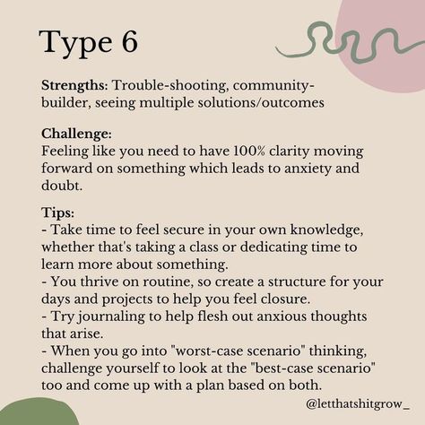 Enneagram 6w5, In Tune With Yourself, 6 Enneagram, Type 6 Enneagram, Enneagram 6, Enneagram Test, Enneagram 3, Enneagram 2, Infj Type