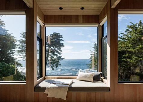 Sea Ranch California, Sea Ranch, Luxe Interiors, Design Studios, Historic Home, Vacation Homes, Window Seat, Coastal Homes, Ranch House