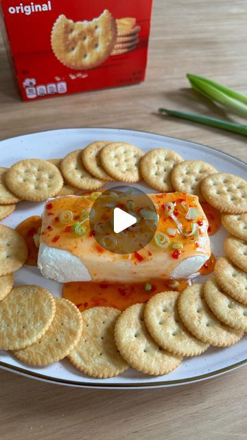 Sheri Wilson on Instagram: "Sweet Chili Cream Cheese Dip 🌶️ I used to eat this dip all the time as a kid and really had a craving for it! It’s so easy and only uses 3 ingredients! 

Ingredients:
-softened cream cheese
-sweet chili sauce
-green onions, sliced
-chips or crackers

Place the cream cheese on a platter and top with sweet chili sauce. Add green onions for garnish and serve with chips or crackers.

#creamcheese #summerrecipe #partyideas #hostingideas #cheesedip #dinnerideas #easyrecipes" Chili Cream Cheese Dip, Sheri Wilson, Fancy Appetizer Recipes, Cream Cheese Dip, Fancy Appetizers, Cream Cheese Dips, Sweet Chili Sauce, Cheese Dip, Sweet Chili