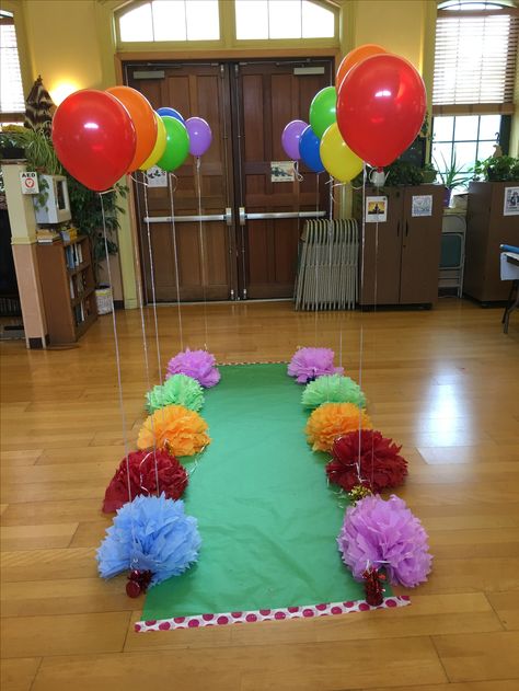 Rainbow bridge for Girl Scout bridging ceremony Girl Scout Bridging Ceremony, Girl Scout Brownies Meetings, Vsco Quotes, Girl Scout Daisy Activities, Girl Scout Meeting Ideas, Bridging Ceremony, Girl Scout Mom, Girl Scout Bridging, Girl Scout Troop Leader