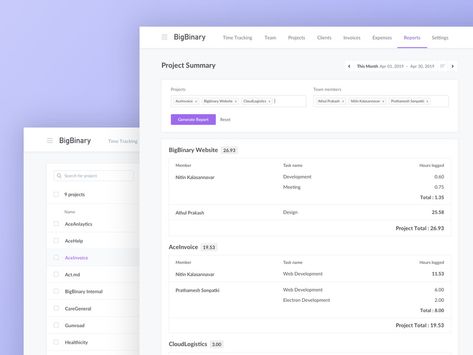 AceInvoice Project Summary Report by Vishnu Prasad | Dribbble Summary Report Design, Project Summary, Card Ui, Report Design, Jobs Hiring, Saint Charles, Show And Tell, Web Application, Mobile Application