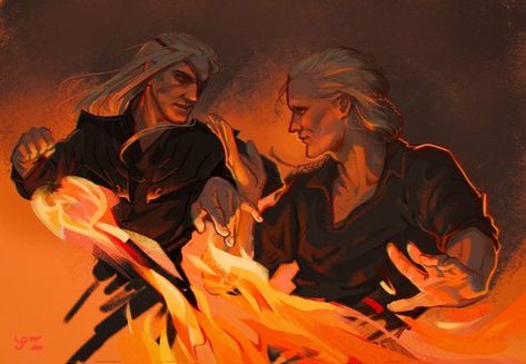 Daemon And Aemond Targaryen, Game Of Thrones Artwork, Aemond Targaryen, Fire And Blood, Got Dragons, Targaryen Art, Game Of Thrones Funny, Asoiaf Art, Gra O Tron