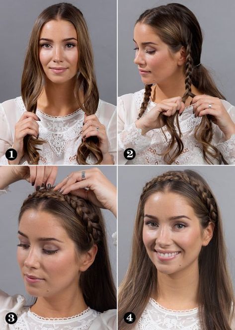 Real Hairstyles, Mexican Hairstyles, Dutch Braid Hairstyles, Pinterest Hair, Peinados Fáciles Para Cabello Corto, Work Hairstyles, Penteado Cabelo Curto, Easy Braids, Braid Hairstyles