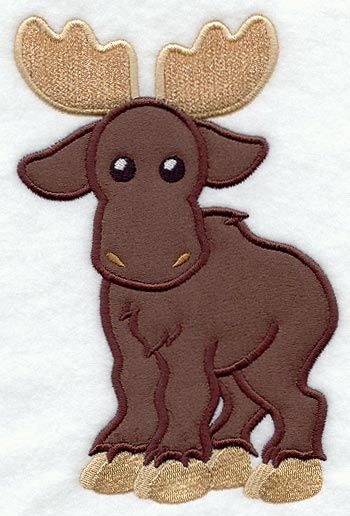 Moose Applique, Fedex Office, Moose Decor, Crafting Corner, Moose Head, Learning To Embroider, Quilts Patterns, Knit Ideas, Gift Crochet