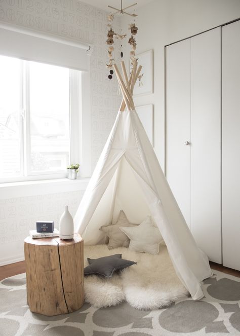 Kids Shelves, Teepee Tent, Interior Decorator, Girl Bedroom Decor, Kids Interior, Baby Bedroom, Toddler Room, Kids Playroom