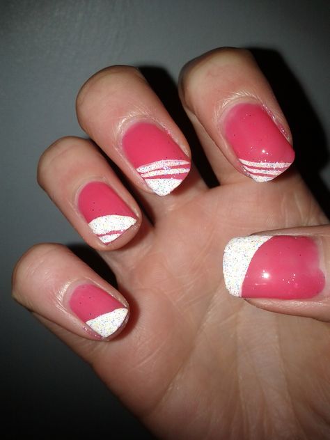 Red White Nails Red White Nails, Red And White Nails, Pink Nail, Holiday Christmas, White Nails, Pink Nails, Nail Ideas, Christmas Holidays, Red White