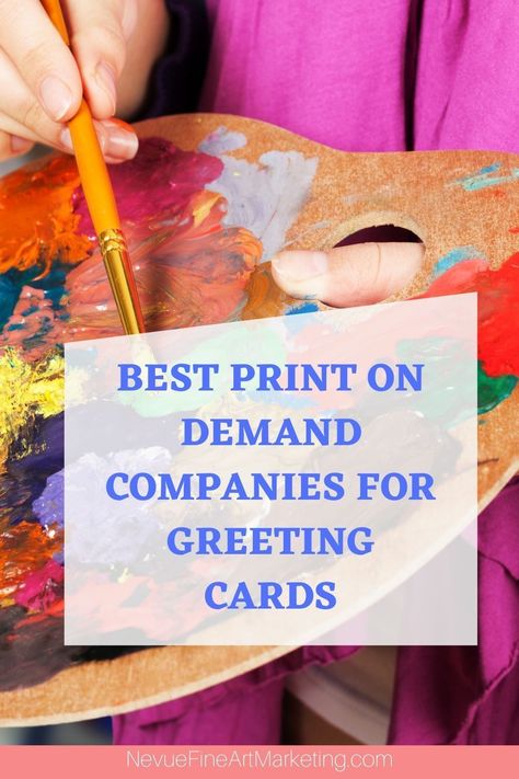 Best Print On Demand Companies For Greeting Cards - How to increase your online art sales. #greetingcards. Selling Greeting Cards, Greeting Card Business, Card Printer, Sell Art Prints, Digital Greeting Cards, Personalized Greeting Cards, Print Greeting Cards, Marketing Blog, Selling Art Online