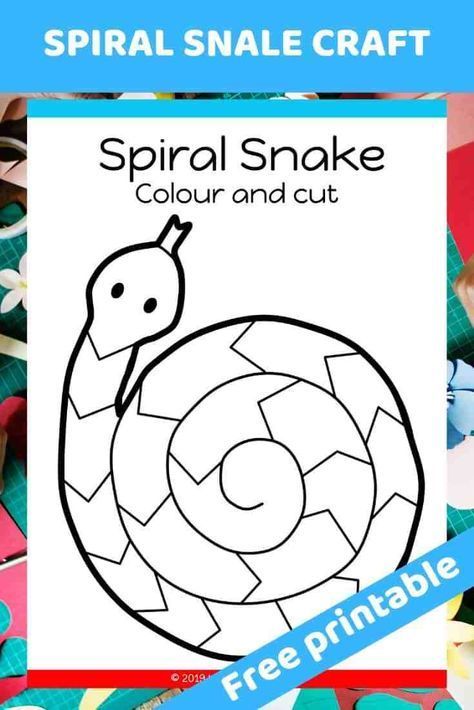 Reptile Projects For Preschool, Sin Enters The World Craft, Reptiles For Kindergarten, Spiral Snake Template Free Printable, Reptiles And Amphibians Preschool Crafts, Snake Crafts For Preschool, Snake Arts And Crafts, Rainforest Projects For Kids, Reptiles Crafts Preschool