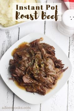 Instapot Roast Beef, Instant Pot Roast Beef, Instant Pot Roast, Pot Roast Beef, Roast Beef Recipe, Instant Pot Pot Roast, Beef Recipe Instant Pot, Chuck Roast Recipes, Roast Beef Recipes