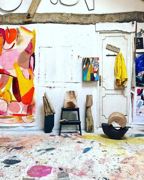 Heather Jeanne chontos (@hchontos) • Instagram photos and videos Wood Sculpture, Artist Studio, Art Artist, Heathers, Contemporary Art, Abstract Painting, Painter, Sculpture, Photo And Video