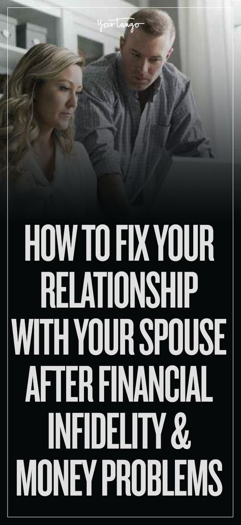 How To Fix Your Relationship With Your Spouse After Financial Infidelity & Money Problems | Scott & Bethany Palmer | YourTango Rekindle Marriage, Financial Infidelity, Marriage After Infidelity, Advice Jar, After Infidelity, Surviving Infidelity, Spiritual Advice, Rekindle Love, Save Relationship