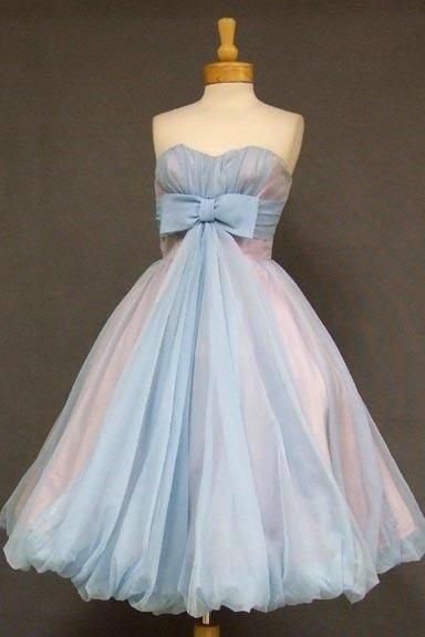 Cute Short Prom Dresses, Tea Length Homecoming Dresses, Simple Party Dress, 1950s Prom, Sweetheart Homecoming Dress, Prom Dresses Simple, Mini Prom Dresses, Cheap Homecoming Dresses, Blue Homecoming Dresses