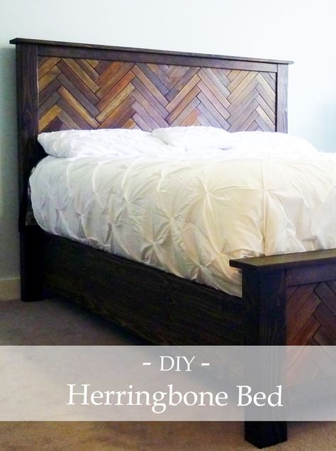 Distressed White Bedroom Furniture, Queen Bedroom Furniture, Diy Headboard Wooden, Bookshelf Plans, Wood Tiles, Desk Plans, White Bedroom Furniture, Diy Headboard, Bed Plans