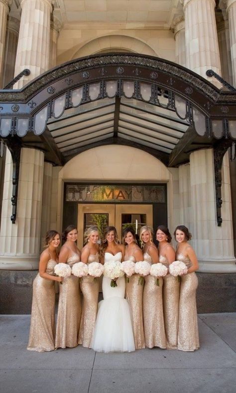 Gold Shimmer Bridesmaid Dresses, Golden Dress Bridesmaid, Gold Wedding Theme Groomsmen, Champagne Color Bridesmaid Dresses, Gold Wedding Dress Bridesmaid, Gold Wedding Bridesmaid Dresses, White And Gold Wedding Bridesmaid, Golden Bridesmaid Dresses, Champagne Wedding Decorations