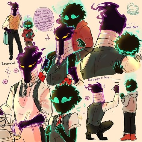 Kurogiri Deku, Deku Au, Tuna Fish, Villain Deku, My Hero Academia Memes, Hero Wallpaper, Boku No Hero Academia Funny, Anime Crossover, My Hero Academia Episodes