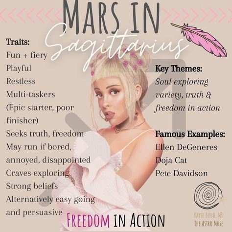 Mars In Sagittarius Woman, Sagittarius Mars, Fairy Lore, Mars In Sagittarius, Isfj Personality, Restless Soul, Intj And Infj, Chart Astrology, Capricorn Life