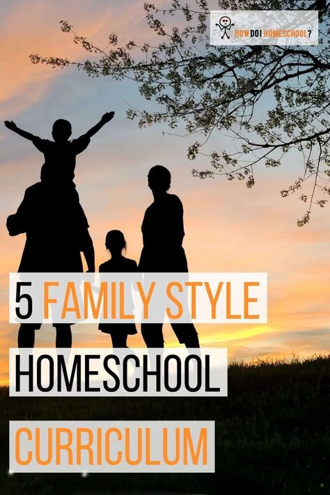 Want a family style homeschool curriculum for your large family_ These are five curriculum choices you'll love. #familystylehomeschoolcurriculum #familystylehomeschool #homeschooling Family Style Homeschool Curriculum, Free Christian Homeschool Curriculum, Homeschool Bible Curriculum, Ambleside Online, Best Homeschool Curriculum, Bible Homeschool, Integrated Curriculum, Christian Homeschool Curriculum, Family Bible Study