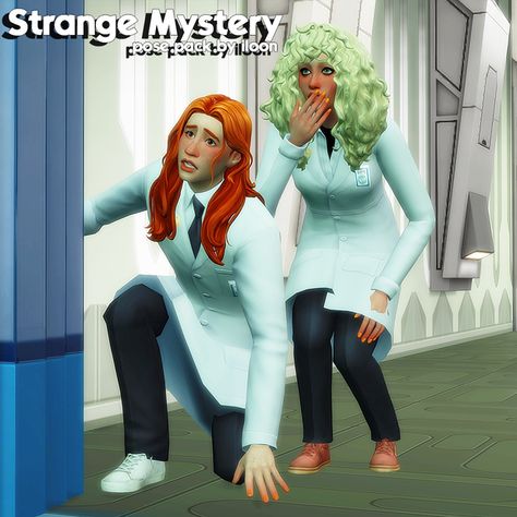 Secret Lab, Ts4 Poses, Sims 4 Family, Family Posing, Break In, The Sims 4, Sims Cc, The Sims, Sims 4