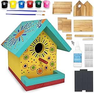 Diy Birdhouse, 30 Nails, Birdhouse Craft, Wood Birdhouses, Woodworking Kits, Wooden Bird Houses, Bird House Kits, Woodworking For Kids, Bird Houses Diy