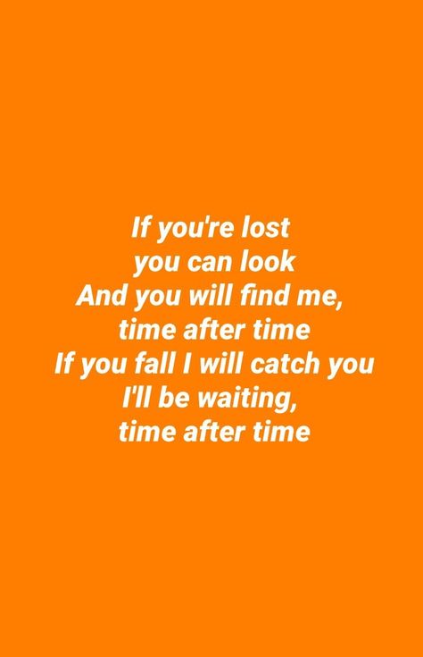 Time After Time Cyndi Lauper, Cindy Lauper, Lilac Wedding, Time After Time, Cyndi Lauper, Song Quotes, Spiritual Quotes, Singers, Wall Decals