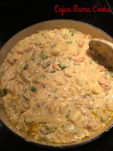 OOk this is one of my most favorite, tried and true, best recipes. This is the one I trot out when I want to impress and  have my friends begging for more. It’s creamy, it is just spicy … Crawfish And Sausage Pasta, Crawfish Linguine Recipe, Shrimp Fettuccine With Velveeta Cheese, Cajun Shrimp And Crawfish Pasta, Crawfish And Shrimp Fettucine, Creamy Crawfish Etoufee, Crawfish Shrimp Pasta, Crawfish Recipes Easy Leftover, Crawfish And Sausage Recipes